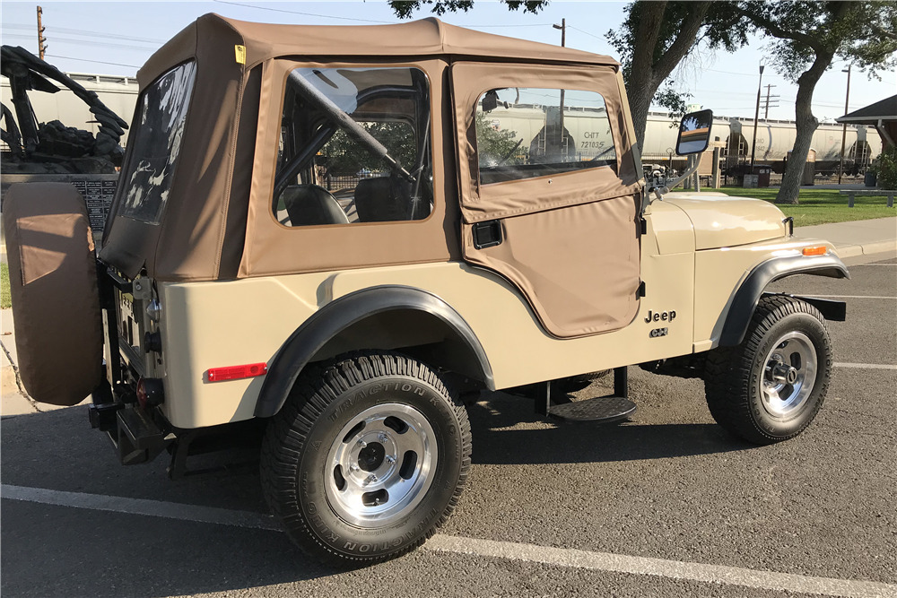 1975 JEEP CJ5  - Side Profile - 222020