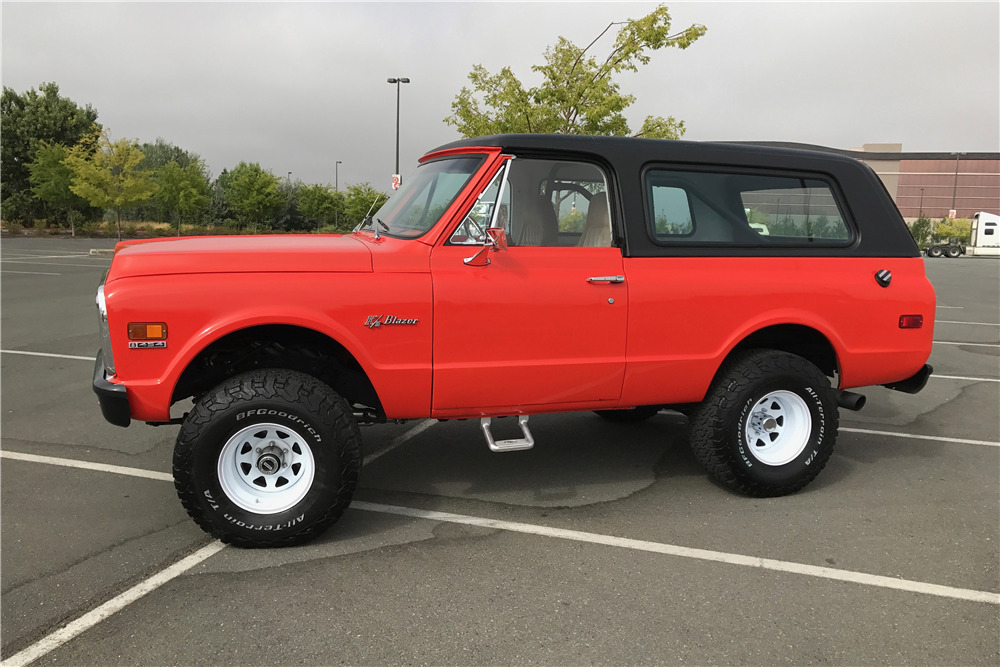 1972 CHEVROLET BLAZER K5 4X4 CUSTOM SUV - Side Profile - 222025