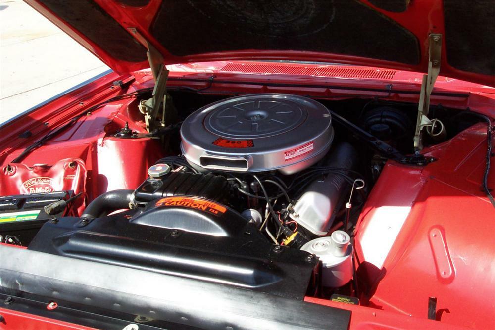 1962 FORD THUNDERBIRD ROADSTER - Engine - 22211