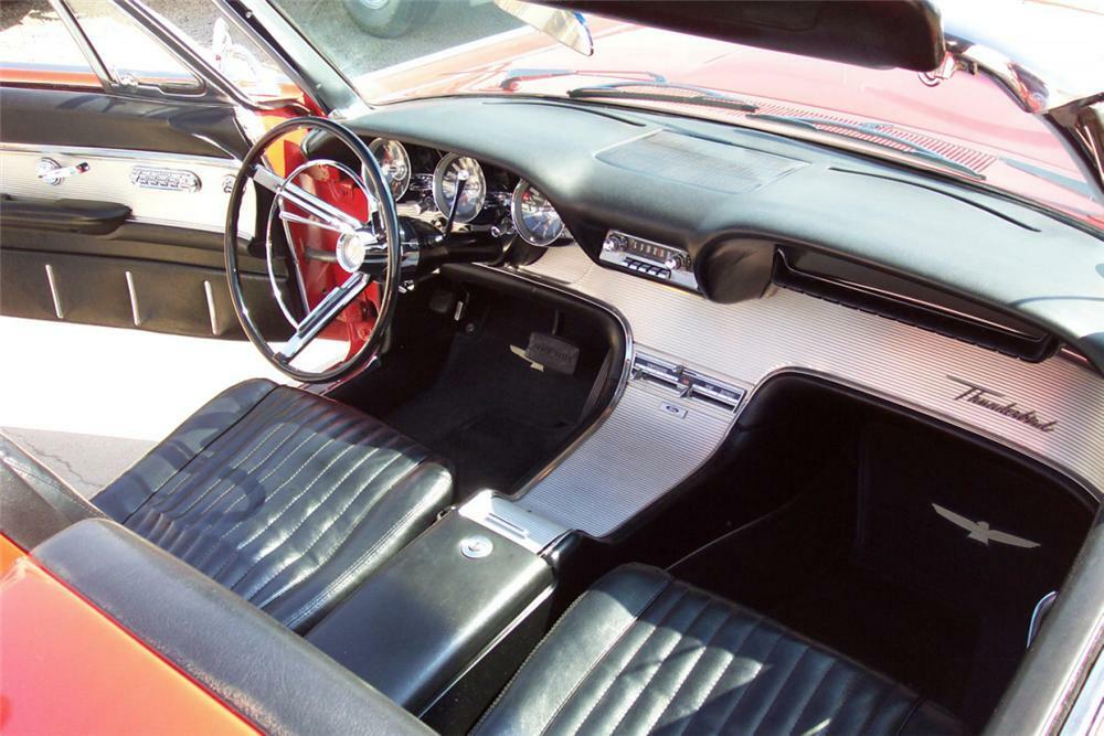 1962 FORD THUNDERBIRD ROADSTER - Interior - 22211