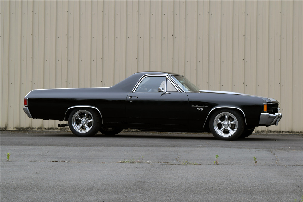 1972 CHEVROLET EL CAMINO SS - Side Profile - 222113