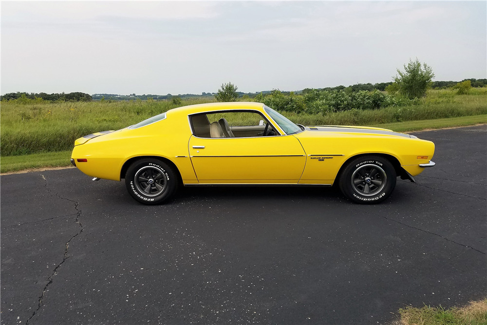 1971 CHEVROLET CAMARO RS - Side Profile - 222149