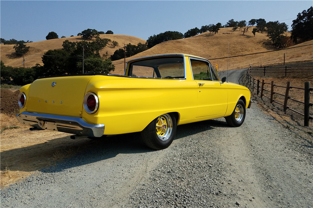 1963 FORD FALCON RANCHERO 66B - Rear 3/4 - 222233
