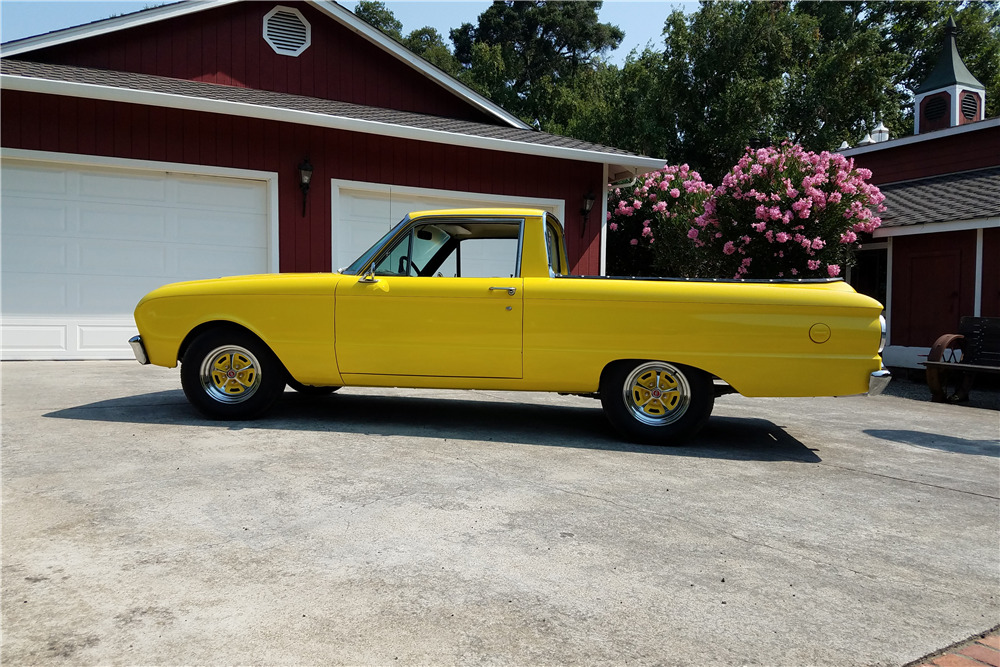 1963 FORD FALCON RANCHERO 66B - Side Profile - 222233