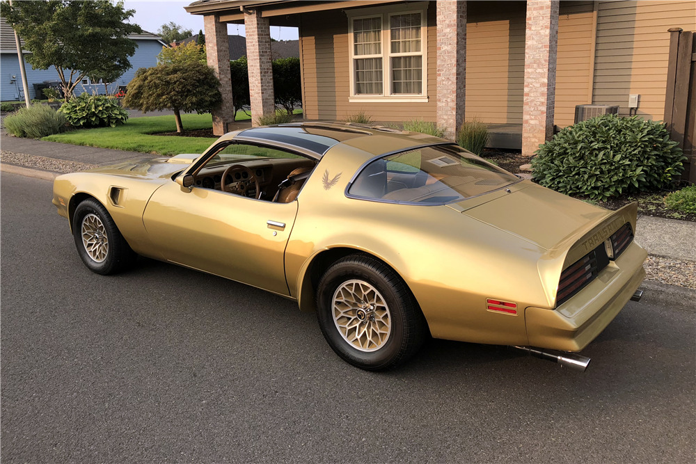 1978 PONTIAC TRANS AM - Rear 3/4 - 222279