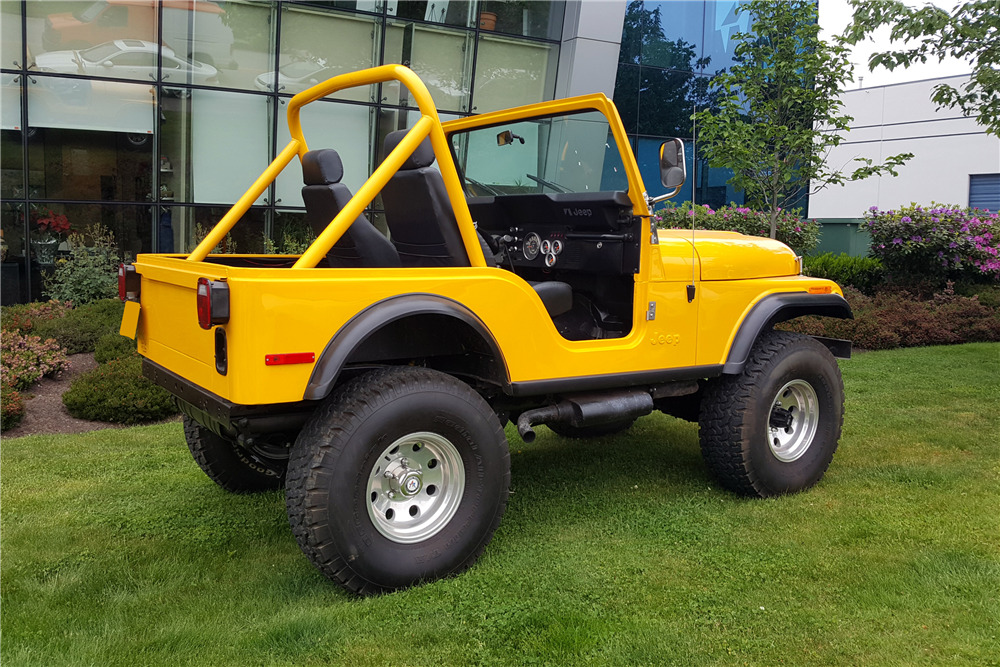 1980 JEEP CJ5 4X4 - Rear 3/4 - 222307