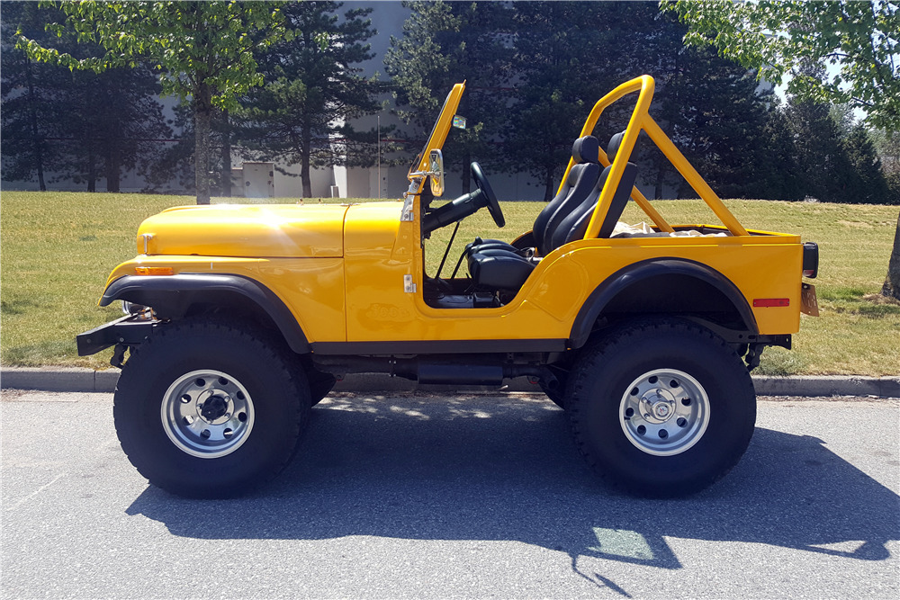 1980 JEEP CJ5 4X4 - Side Profile - 222307