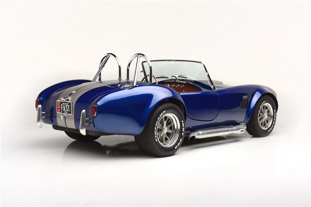 1965 SHELBY COBRA RE-CREATION ROADSTER - Rear 3/4 - 222341