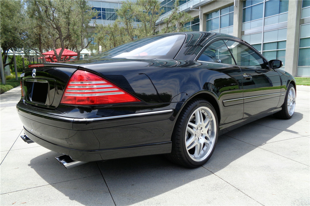 2003 MERCEDES-BENZ CL600 - Rear 3/4 - 222351