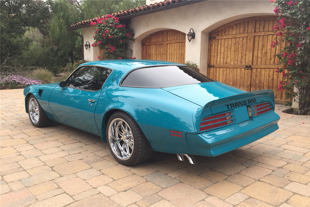1977 PONTIAC TRANS AM CUSTOM COUPE - Rear 3/4 - 222354