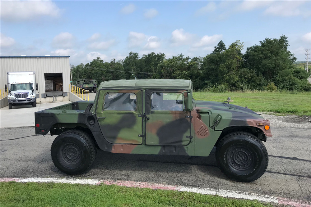 1988 AM GENERAL HUMMER - Side Profile - 222367