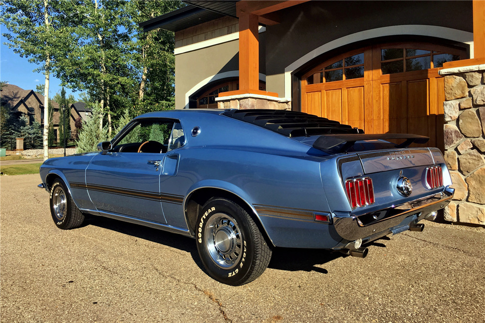 pix 1969 Mustang Mach 1 Winter Blue 1969 ford mustang mach 1 fastback