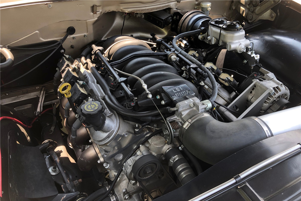 1961 CHEVROLET BEL AIR CUSTOM SEDAN - Engine - 222412