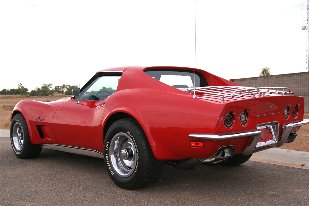 1973 CHEVROLET CORVETTE - Rear 3/4 - 222415