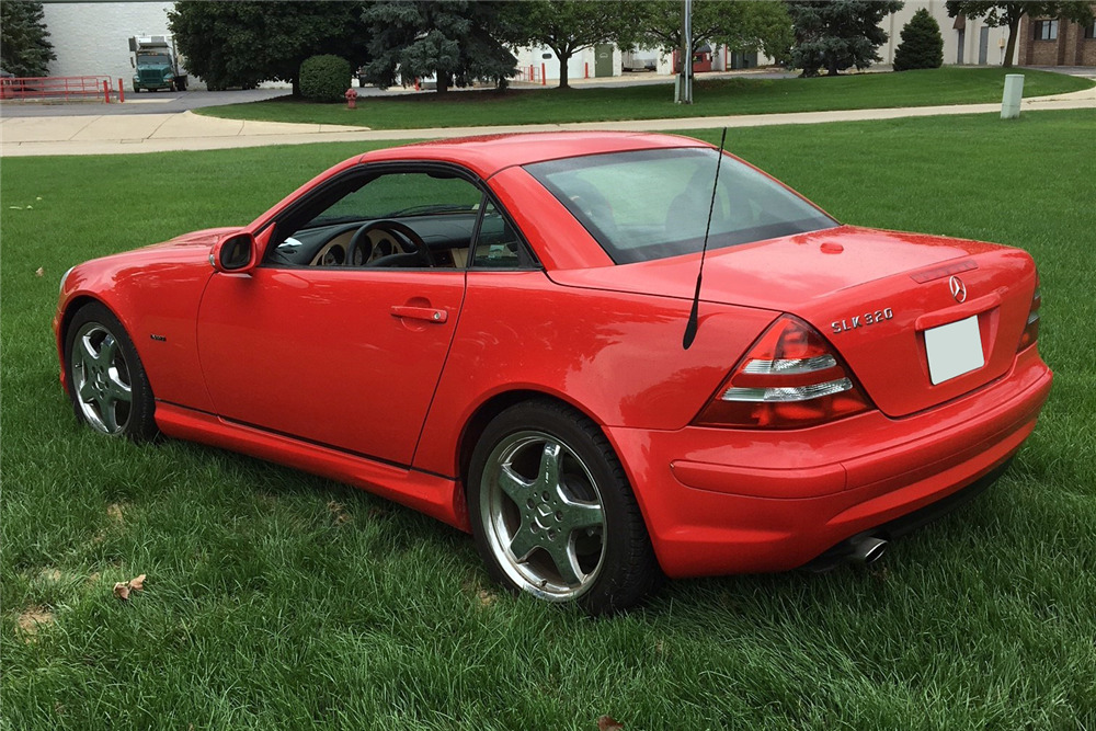 2003 MERCEDES-BENZ SLK320 ROADSTER - Rear 3/4 - 222442