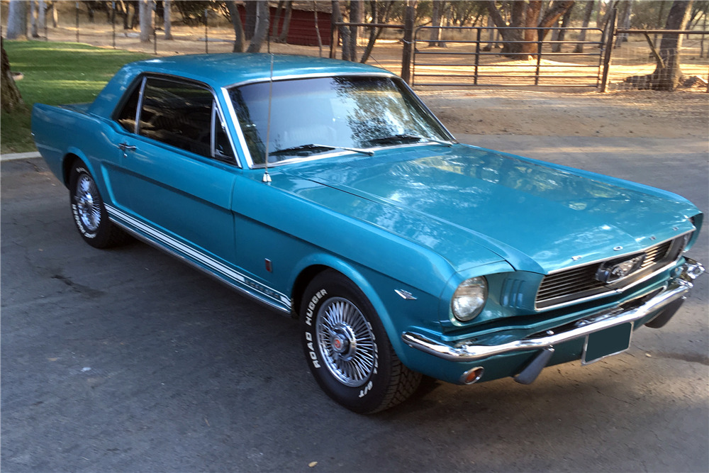 1966 Ford Mustang #222525 color details and conversion. 1966 ford mustang