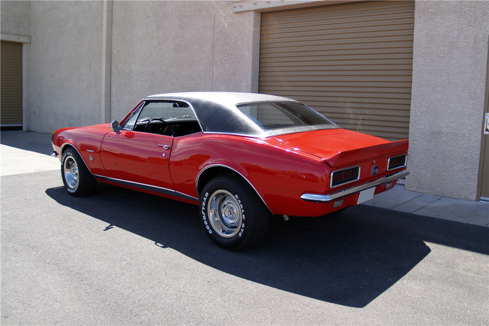 1967 CHEVROLET CAMARO RS - Rear 3/4 - 222556