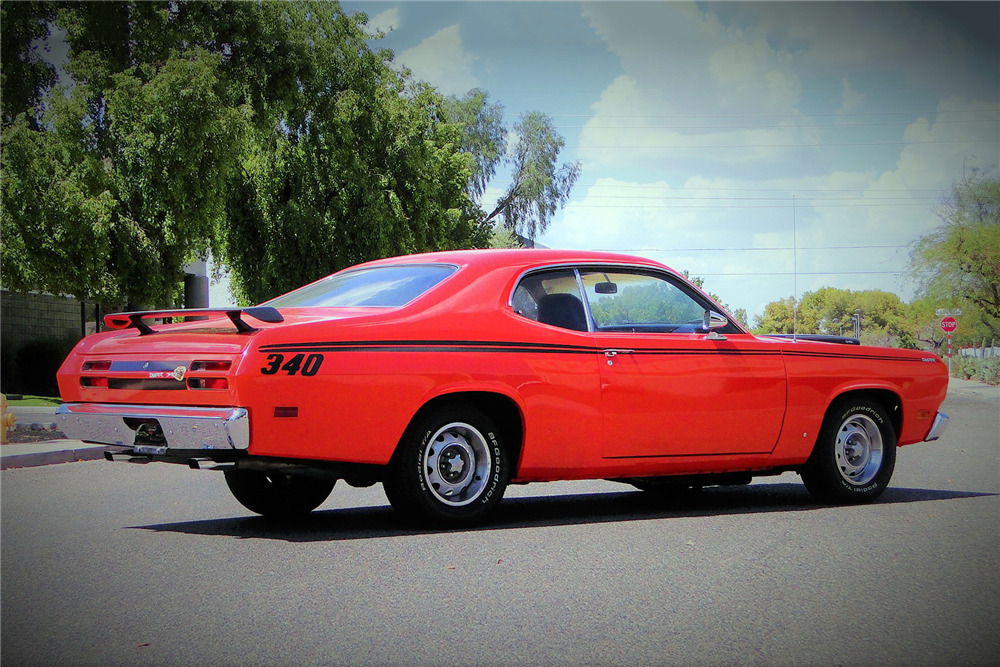 1970 PLYMOUTH DUSTER Rear 3/4 222625