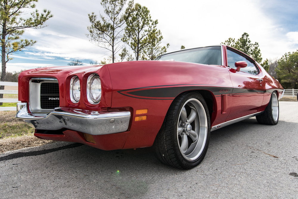 1971 PONTIAC LEMANS  - Front 3/4 - 222644