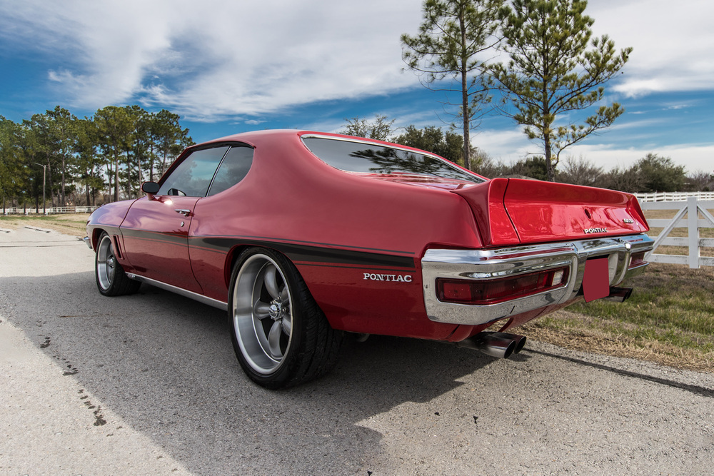 1971 PONTIAC LEMANS  - Rear 3/4 - 222644