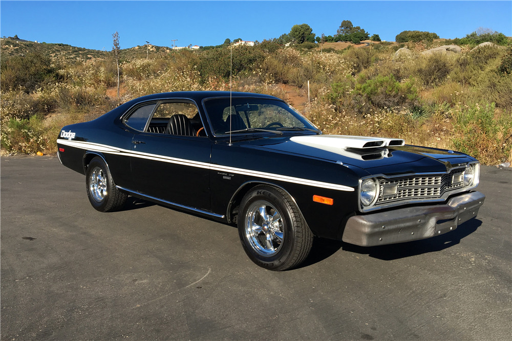 1973 DODGE DART SPORT COUPE - Front 3/4 - 222657