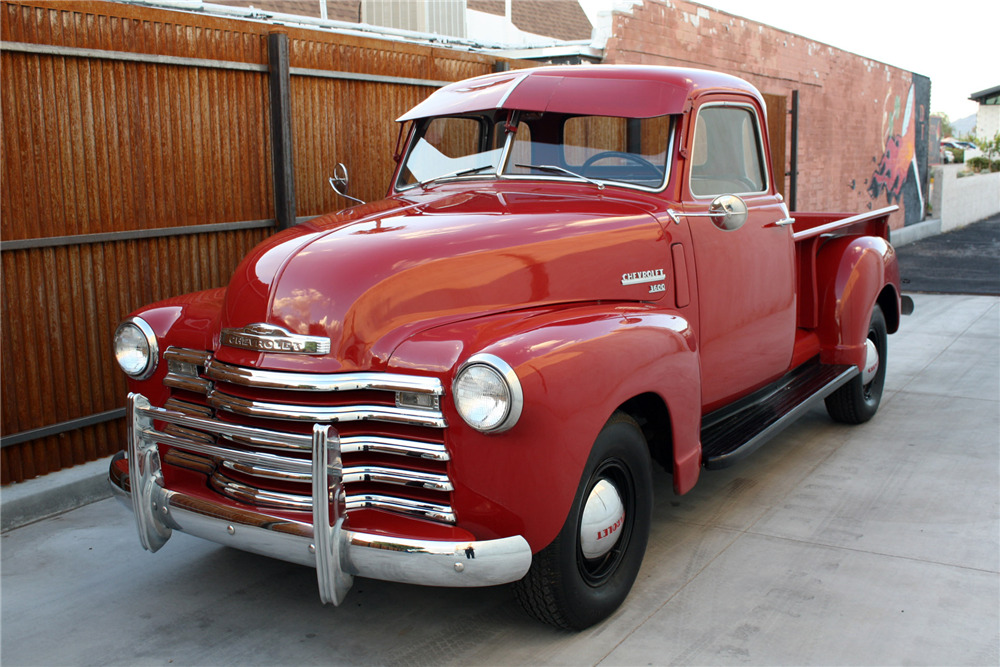 1949 CHEVROLET 3600 PICKUP - Front 3/4 - 222822