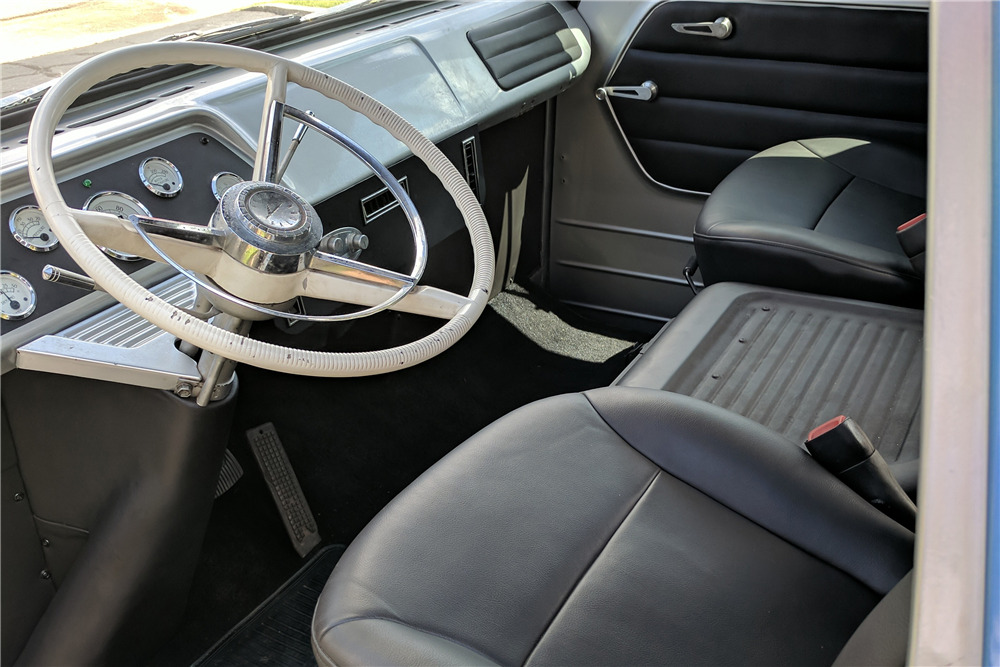 1961 FORD ECONOLINE CUSTOM PICKUP - Interior - 222854