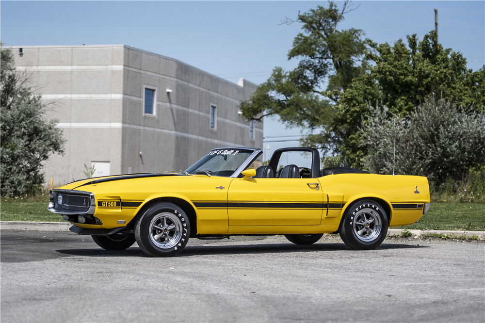 1970 SHELBY GT500 CONVERTIBLE - Side Profile - 223198