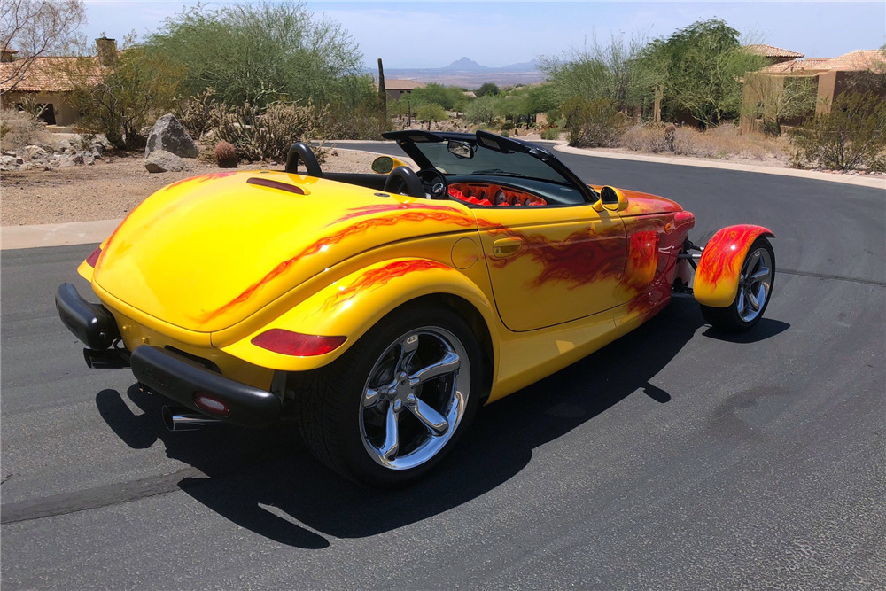 2000 PLYMOUTH PROWLER CUSTOM ROADSTER - Rear 3/4 - 223323