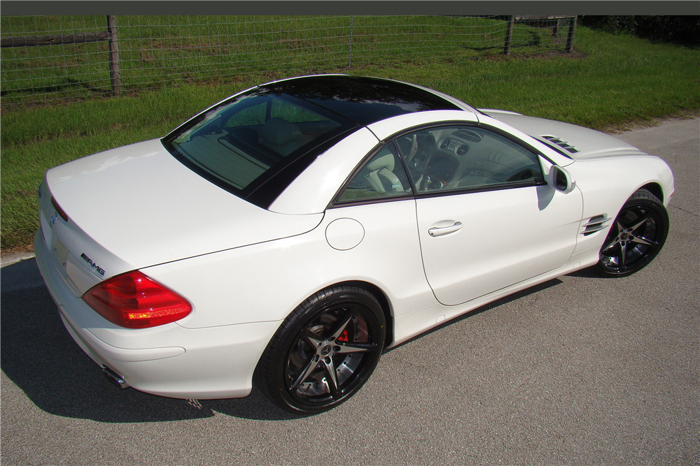 2003 MERCEDES-BENZ SL500 ROADSTER - Rear 3/4 - 223421