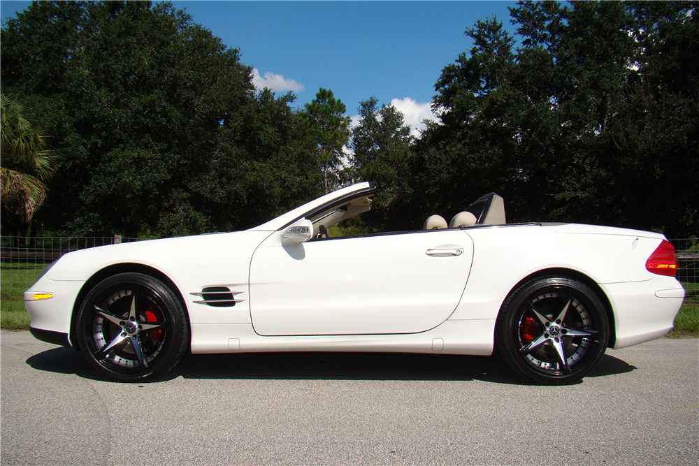 2003 MERCEDES-BENZ SL500 ROADSTER - Side Profile - 223421