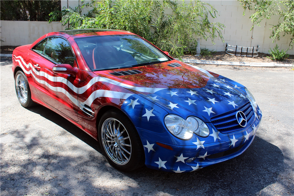 2004 MERCEDES-BENZ SL500 ROADSTER - Front 3/4 - 223503