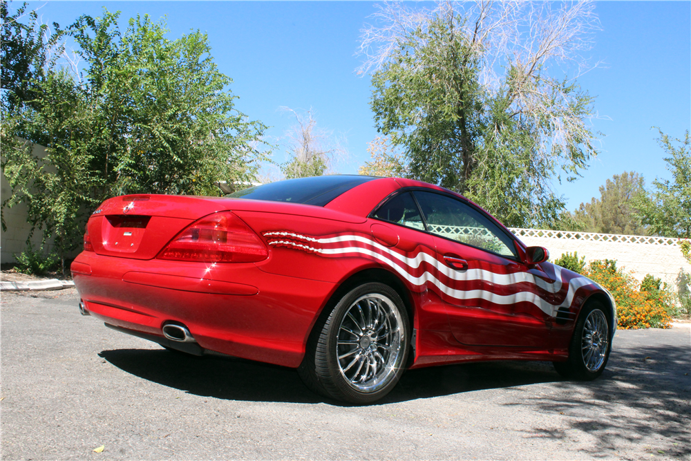 2004 MERCEDES-BENZ SL500 ROADSTER - Rear 3/4 - 223503