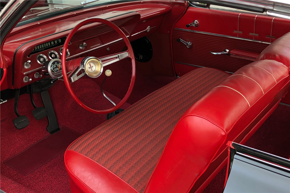 1962 CHEVROLET BEL AIR BUBBLE TOP - Interior - 223560