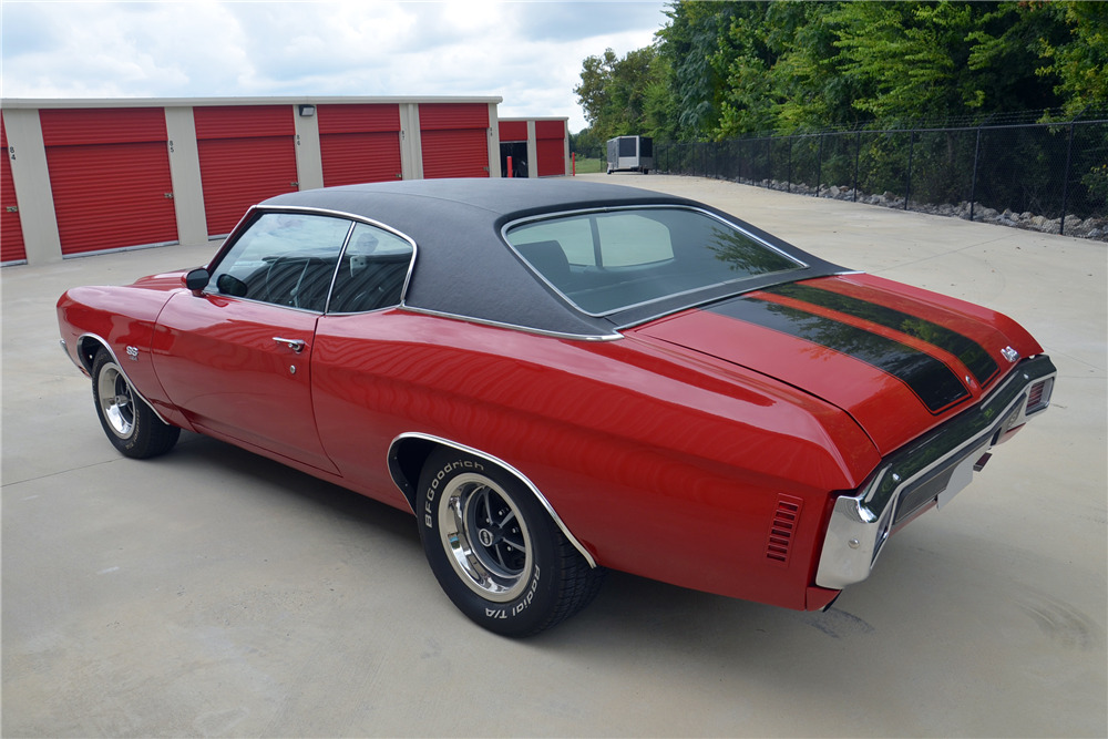 1970 CHEVROLET CHEVELLE - Rear 3/4 - 223563