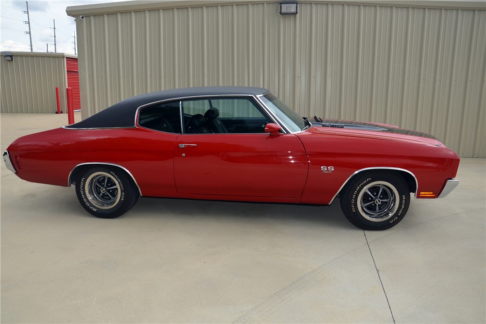 1970 CHEVROLET CHEVELLE - Side Profile - 223563