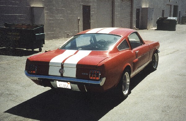 1966 SHELBY GT350 FASTBACK - Rear 3/4 - 22361