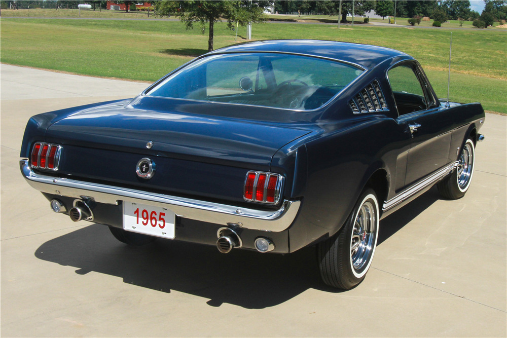 1965 Ford Mustang Gt K Code Rear 34 223622
