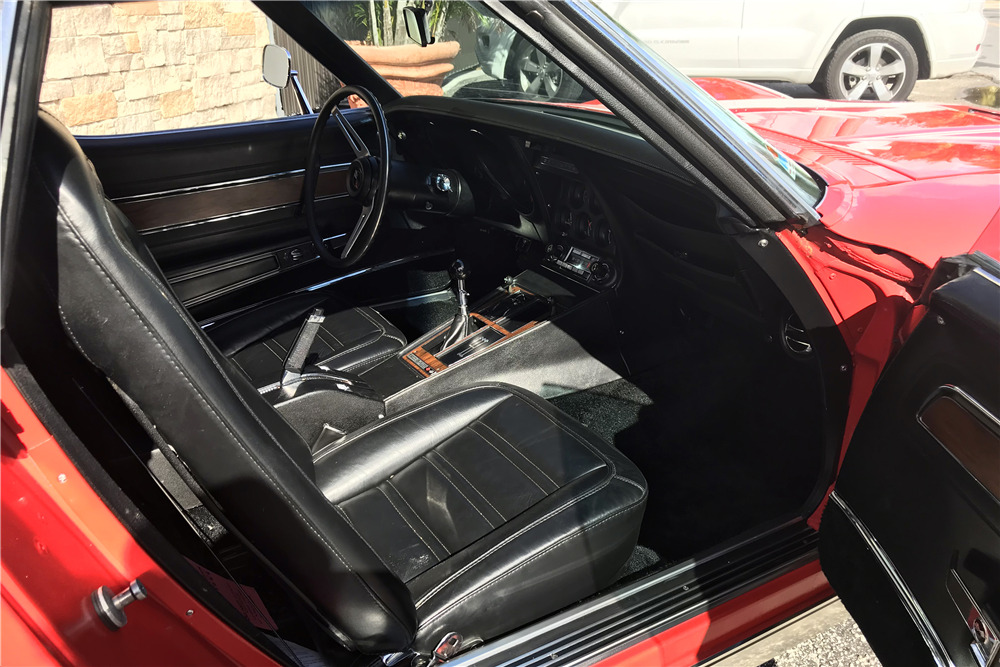 1972 CHEVROLET CORVETTE LT1 CONVERTIBLE - Interior - 223667