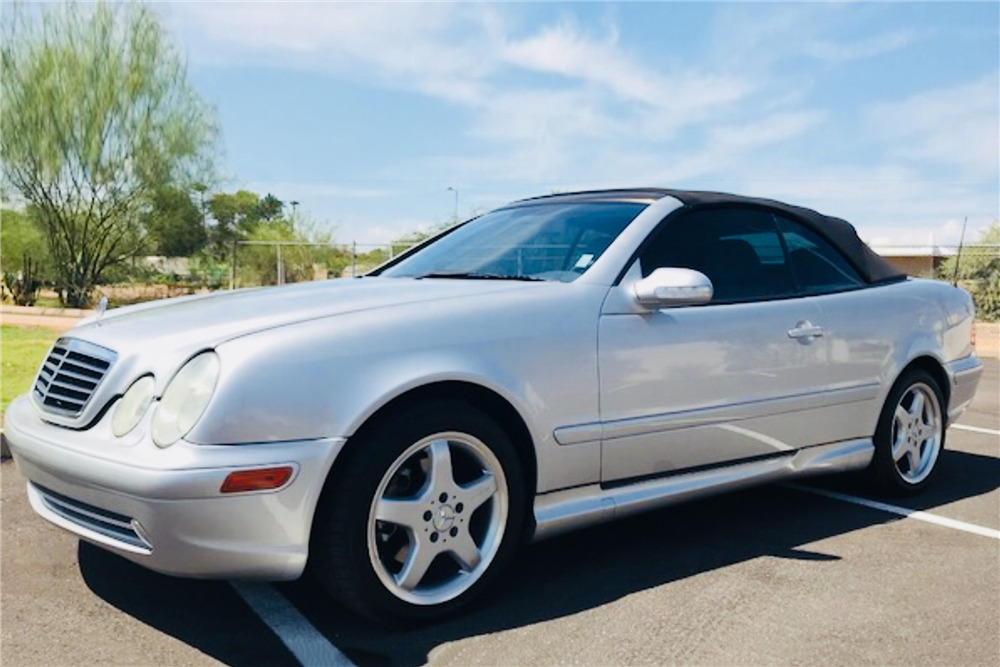 2003 Mercedes Benz Clk430 Convertible 2003 Mercedes Benz Clk430 Convertible Front 3 4 223970