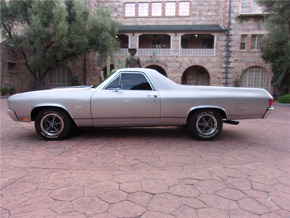 1970 CHEVROLET EL CAMINO - Side Profile - 224082
