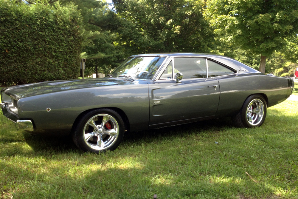 1968 DODGE CHARGER R/T CUSTOM HARDTOP - Side Profile - 224103
