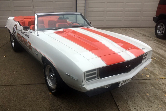 1969 camaro pace car registry