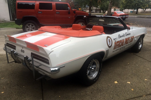 1969 camaro pace car registry