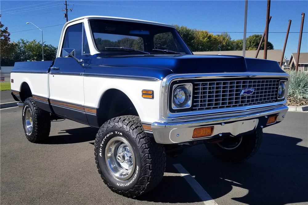 1971 CHEVROLET K10 4X4 PICKUP - Front 3/4 - 224107