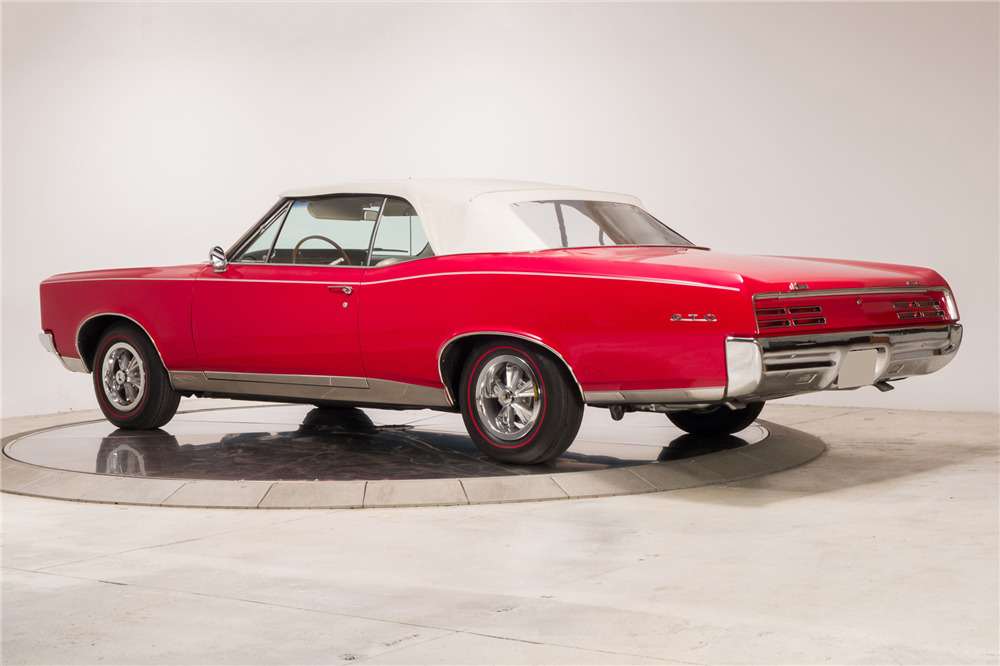 1967 Pontiac Gto Convertible 1967 Pontiac Gto Convertible Rear 3 4 224112