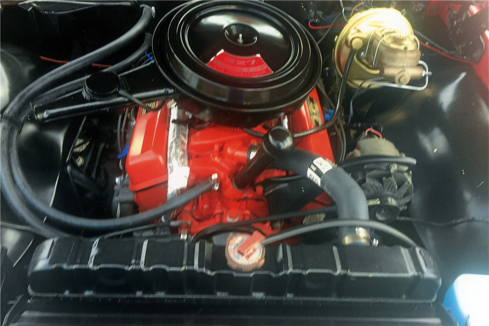 1966 CHEVROLET CHEVELLE MALIBU CONVERTIBLE - Engine - 224123