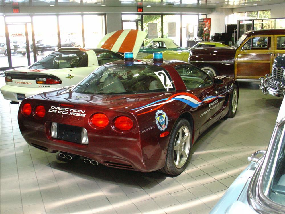 2003 CHEVROLET CORVETTE LEMANS PACE CAR - Rear 3/4 - 22416