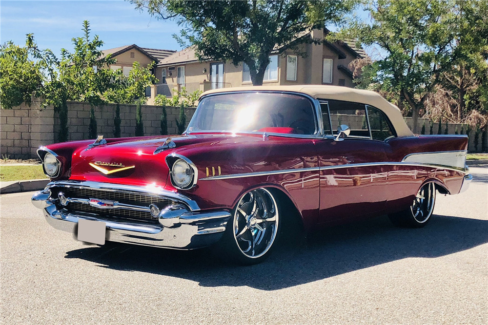 1957 CHEVROLET BEL AIR CUSTOM CONVERTIBLE