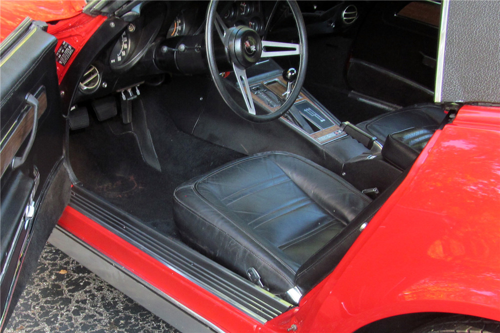 1972 CHEVROLET CORVETTE LT1 A/C CONVERTIBLE - Interior - 224228